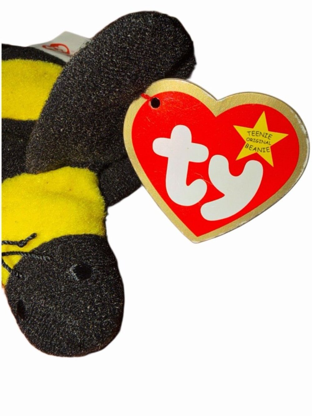 Ty Teenie Beanie Baby Retired Bumblebee Plush Toy - Picture 4 of 5